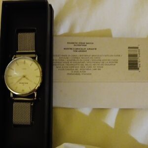 Avon Silver Watch with Minimalist Design